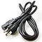 US Plug 1m Computer Monitor Power Cord 250V AC power outlets