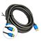 Braided High Speed HDMI Cable HDTV Cord Audio Return ARC Compatible 15m 4Kx2K