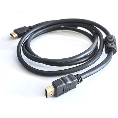 3D ODM HDMI High Speed Ethernet Cable With Metal Ring