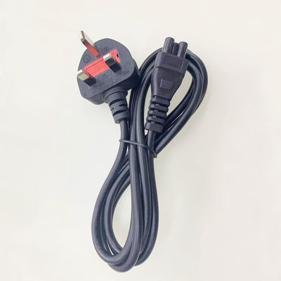 Waterproof Rosh Computer Monitor Power Cord PVC Jacket 3PIN Plug