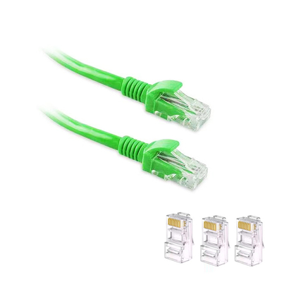 Factory Price 0.51mm CCA Cat5e High Speed Cable PVC Insulated Ethernet Patch Cord