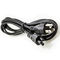 1.8m 3 PIN Laptop Power Cable US CCA Universal Laptop Power Cord