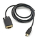 HDMI TO VGA HD Adapter 1.8m Laptop To Projector Converter Cable